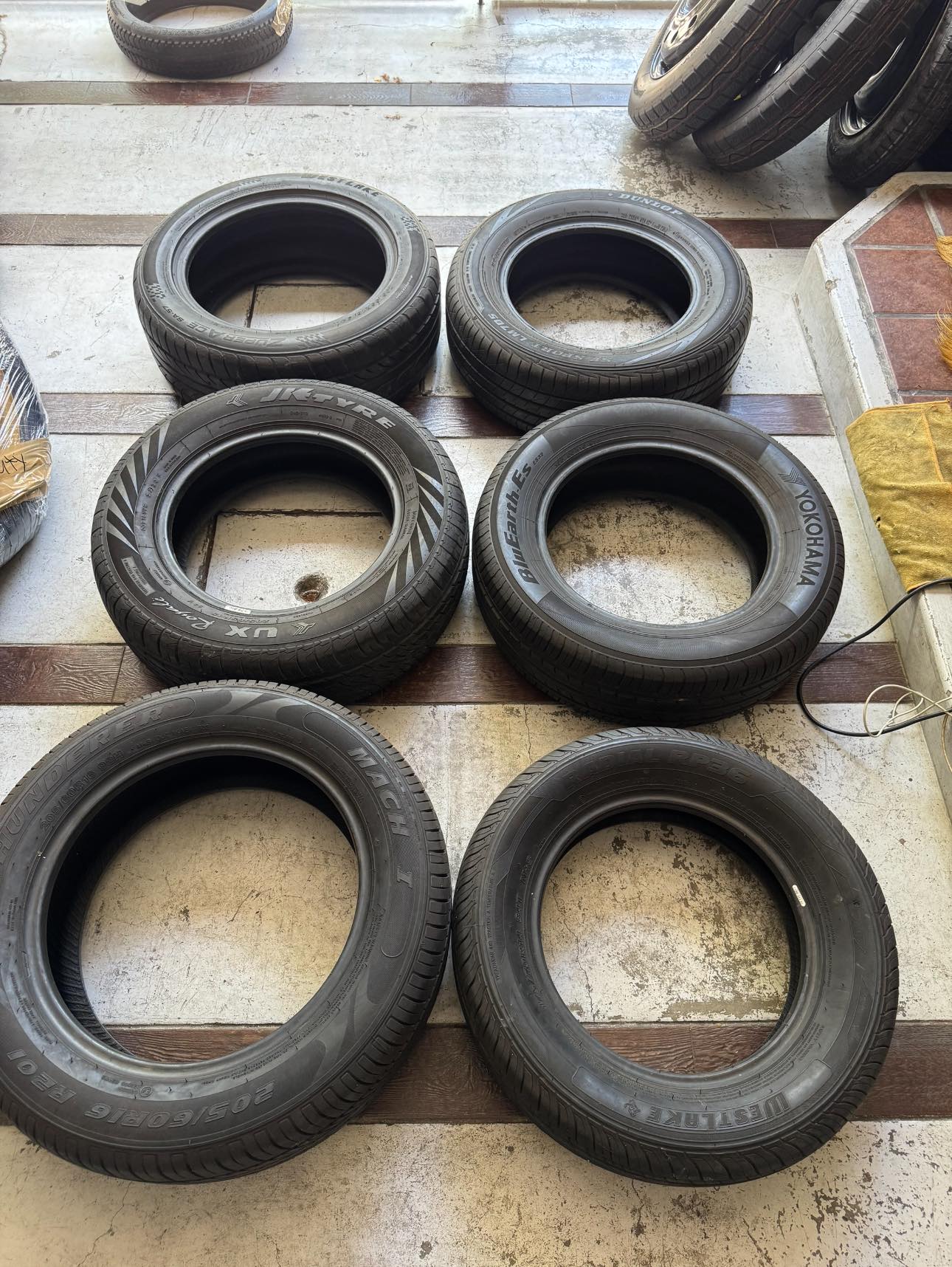 LF 205 50 r16 (set) Thunderer or japan tire cavite!