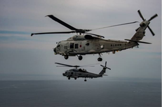 第51航空隊と米海軍HSM－51の共同訓練】 6月27日（月）に