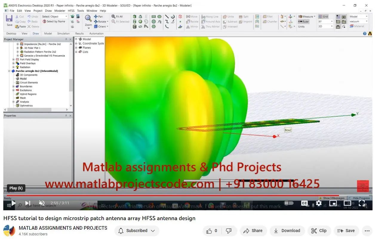 HFSS tutorial to design... - Matlab Simulation assignments | Facebook