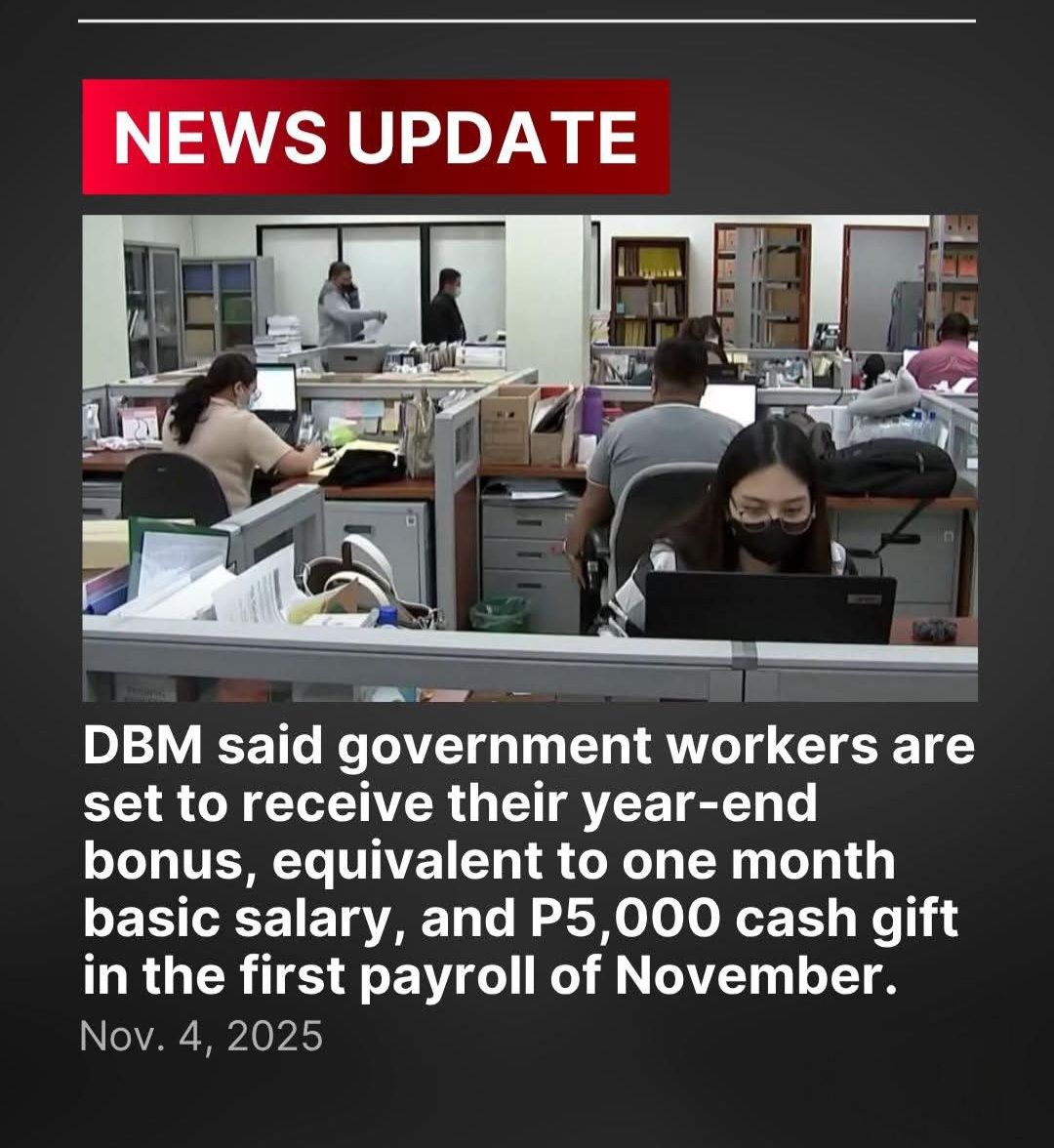 Inside - JUST IN: Gov’t Employees Makadawat sa Early Year-End Bonus ...