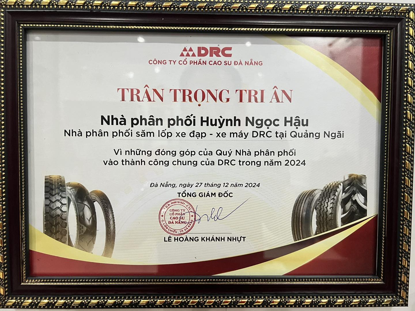 Lốp Xe Chính Hãng DPLUS - DRC Việt Nam | Da Nang