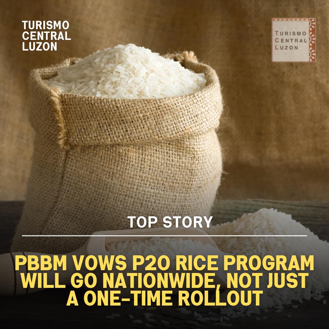 Turismo - LOOK: PBBM VOWS P20 RICE PROGRAM WILL GO NATIONWIDE, NOT JUST ...