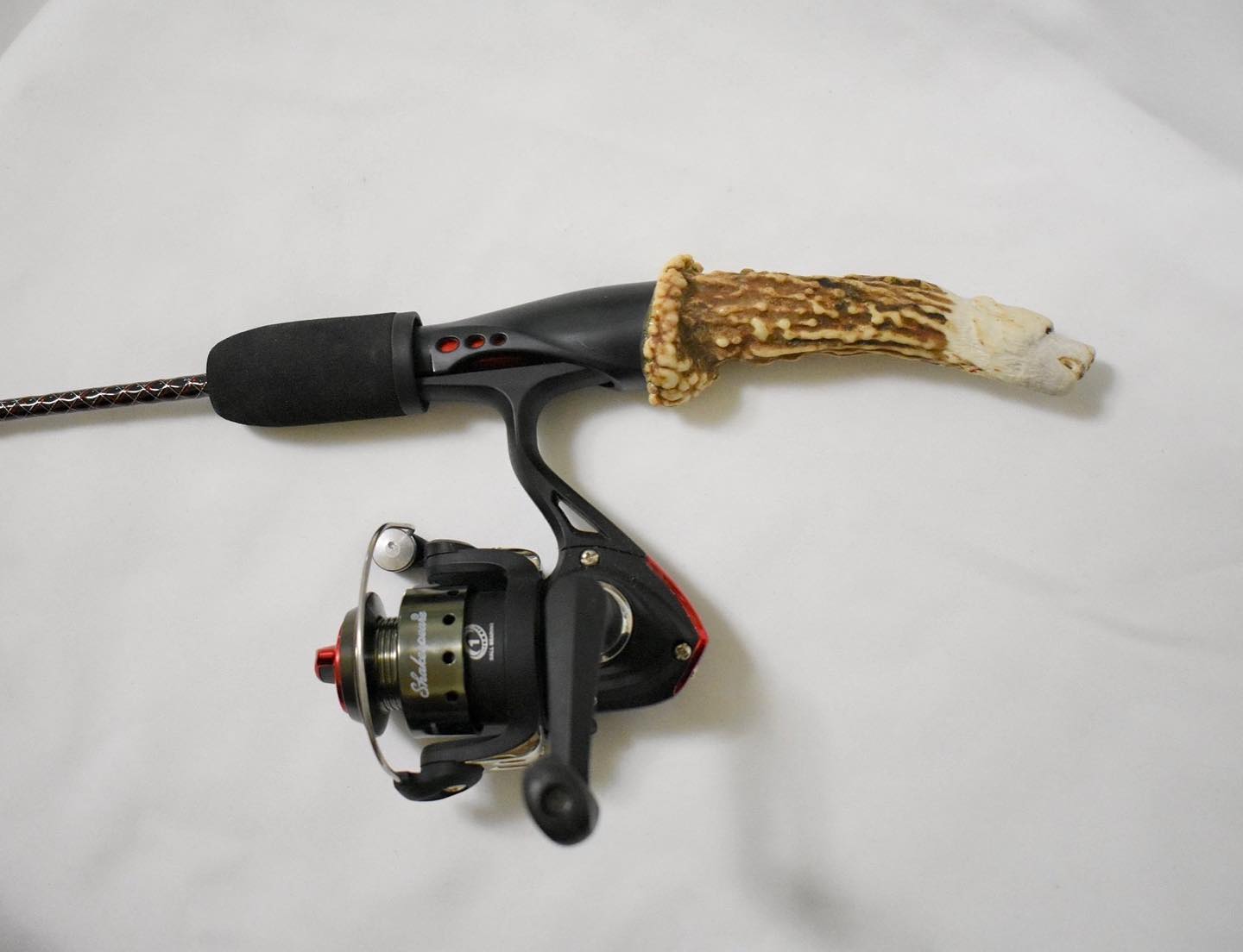 deer antler fishing pole Medium sized Fly Net: and Walnut This real deer antler provides your dog the feel and smell of real shed antlers so you can find them at your favorite hunting spots Discover 26 Rod building and