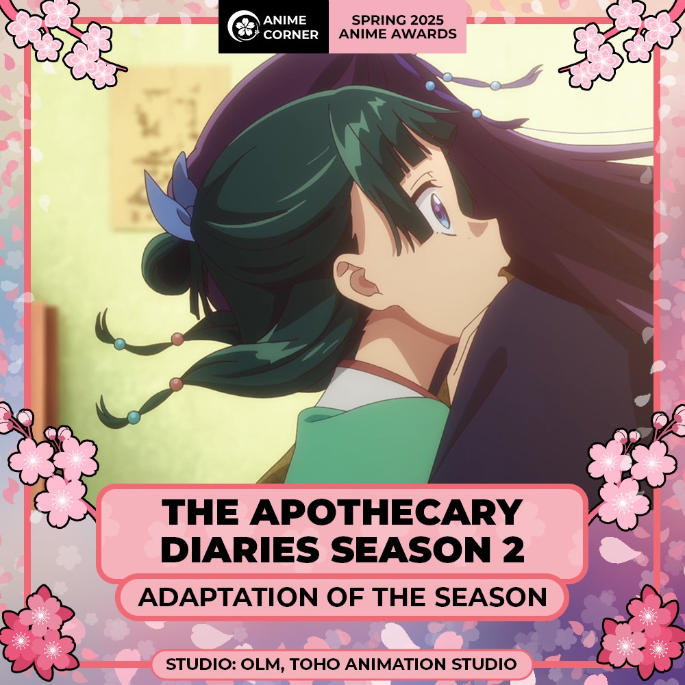 Anime - 🌸 Spring 2025 Anime Awards 🌸 BEST ADAPTATION OF THE SEASON The ...