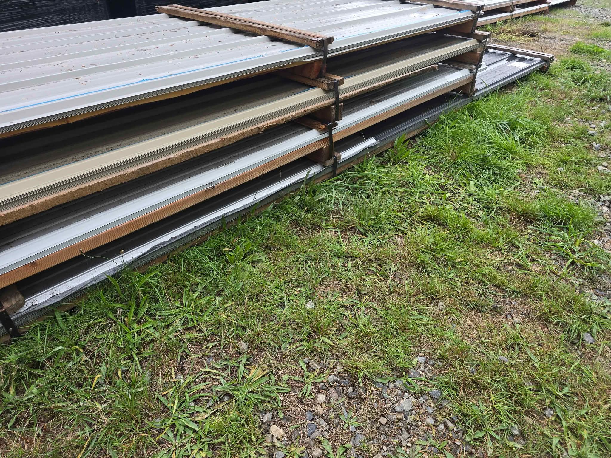 24 ft matte black delta rib roofing or siding - Fencing - Covington ...