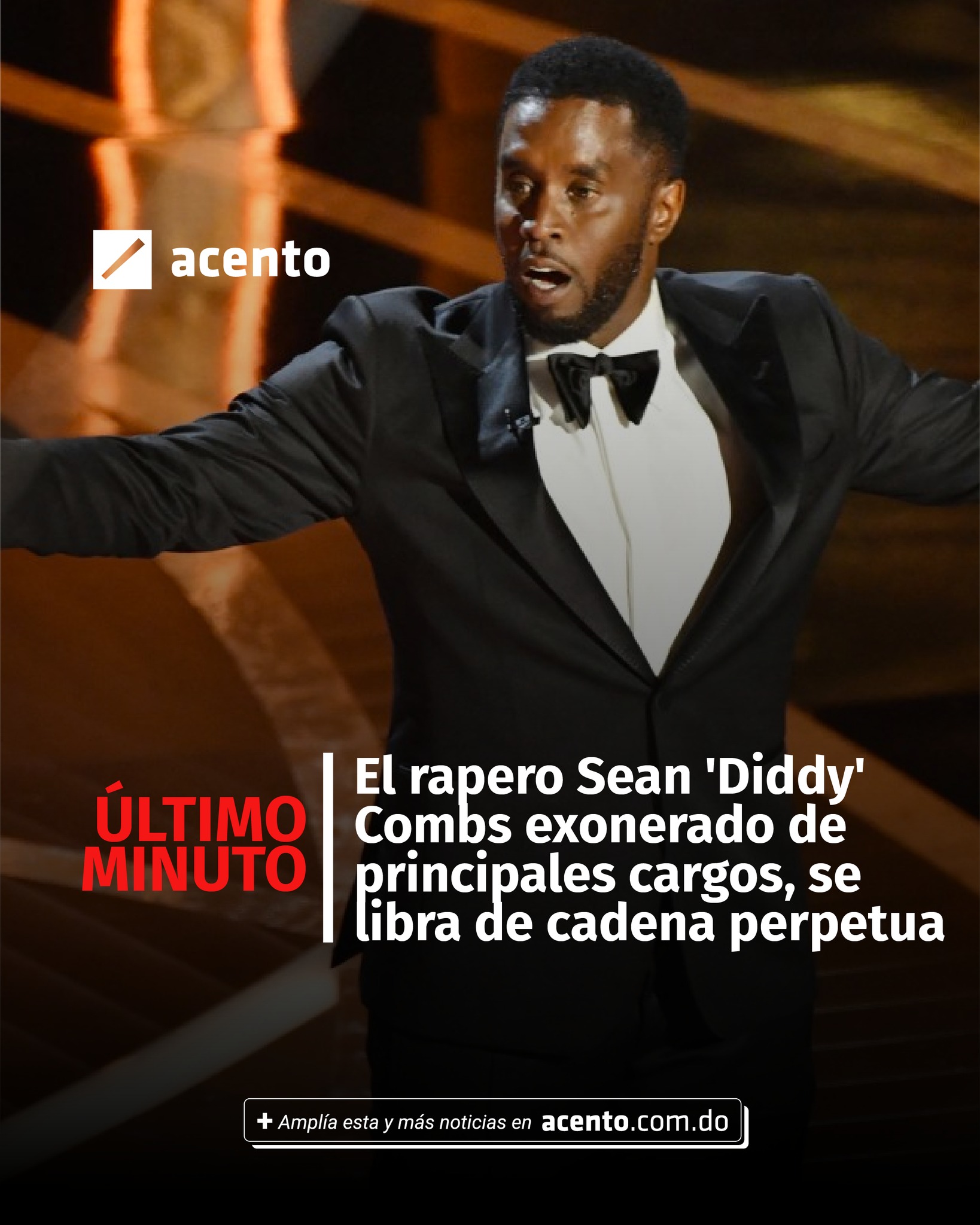 Acento - El rapero Sean 'Diddy' Combs exonerado de... | Facebook