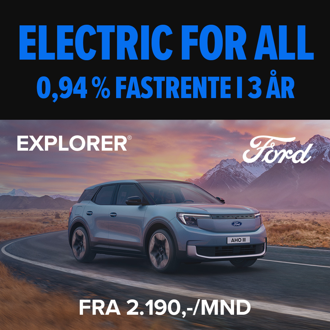 Ford - Nye helelektriske Explorer! 🤩 🚘 Denne SUV-en leverer varene med ...