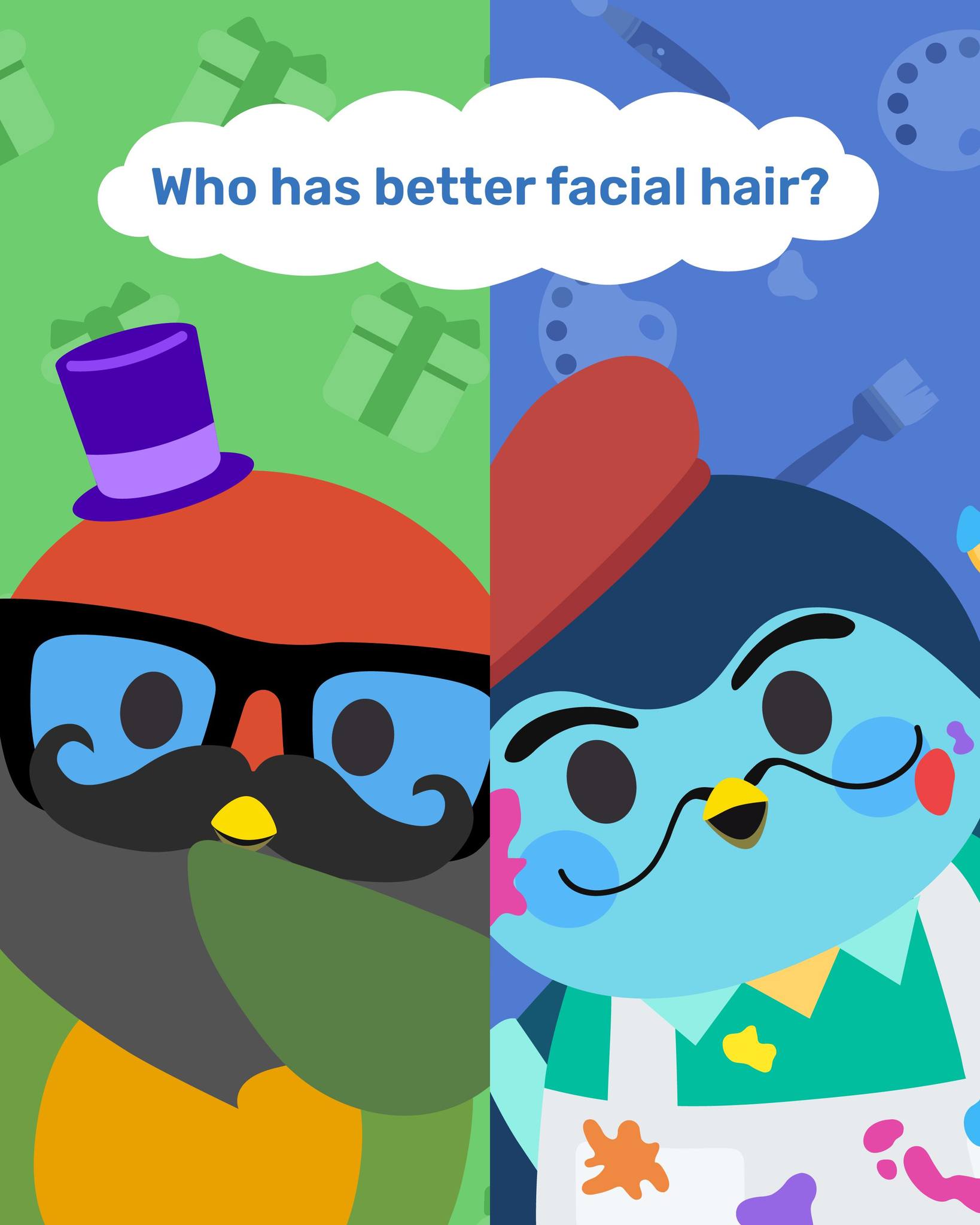 Finch - We say they’re both iconic! 🥸 | Facebook