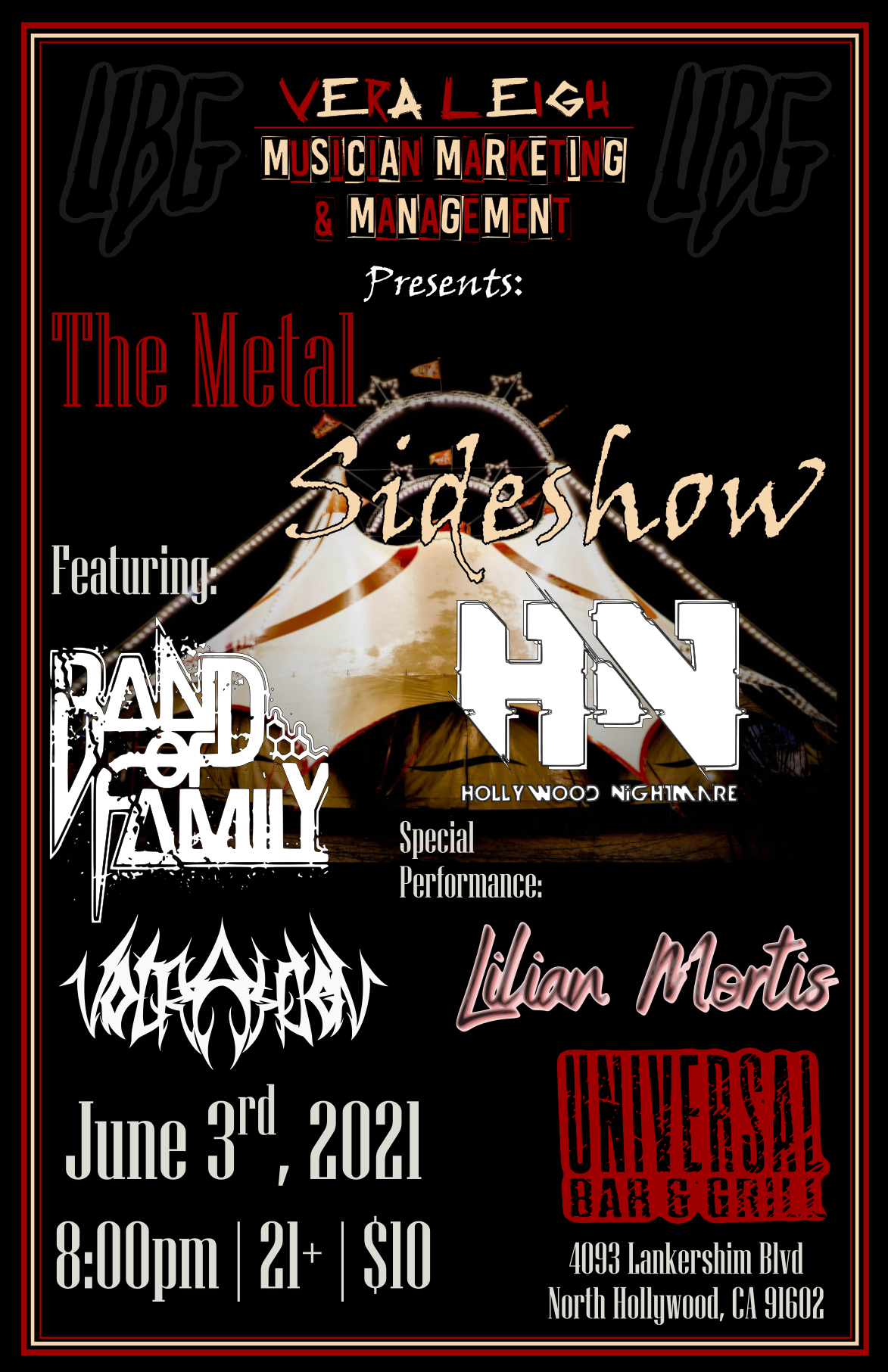 The Metal Sideshow | Los Angeles CA