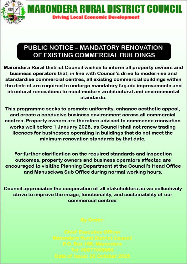 Marondera RDC | Marondera