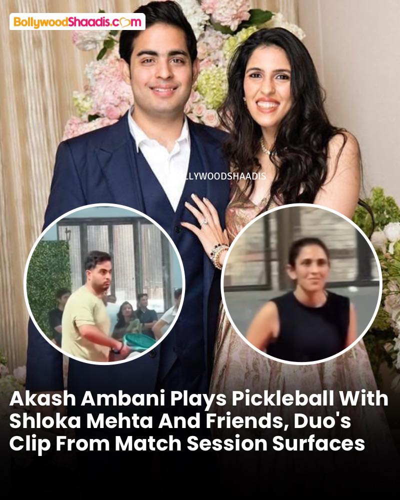 Shloka Mehta was spotted playing a... - BollywoodShaadis.com | Facebook