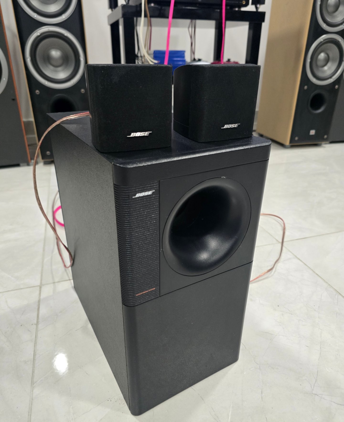 ガロン&リアン様用です！BOSE Acoustimass8　古いのでジャンク扱い ガロン&リアン様用です！BOSE Acoustimass8 古いのでジャンク扱い