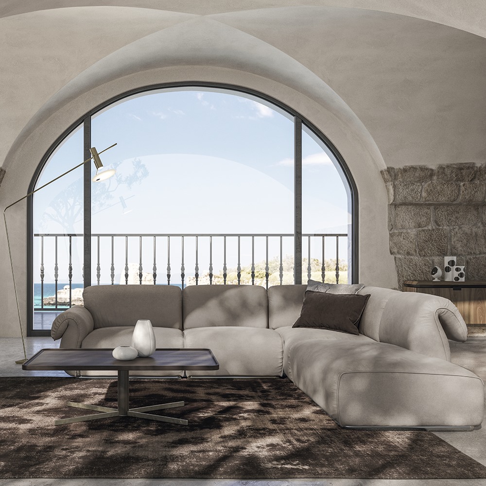 A suavidade do design de Icon é o ponto... - Natuzzi Brasília