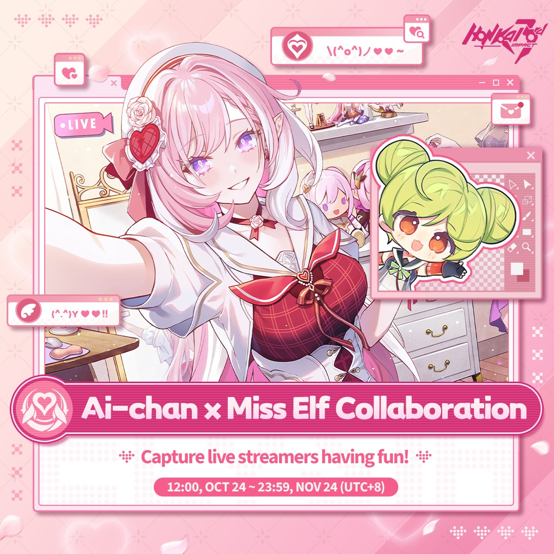 Honkai - [SPECIAL BROADCAST] 📢 Streamers Ai-chan x Miss Elf's Legendary ...