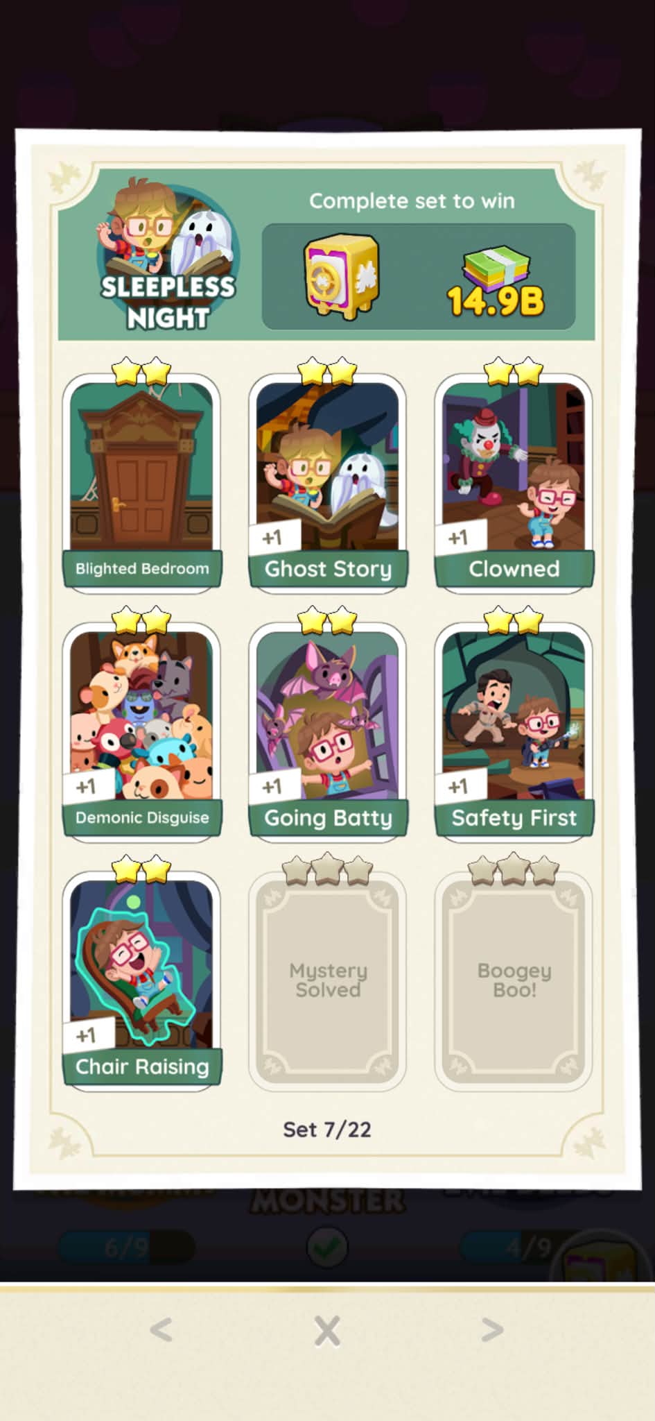 Monopoly Go trading: Crossposted items for LMS Frankenstein set