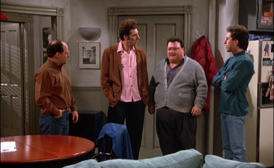 Seinfeld TV Series Jerry Seinfeld, Cosmo Kramer, Elaine Benes, George
