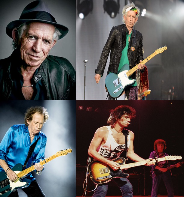 Keith Richards celebrates 82nd birthday as rock music legend