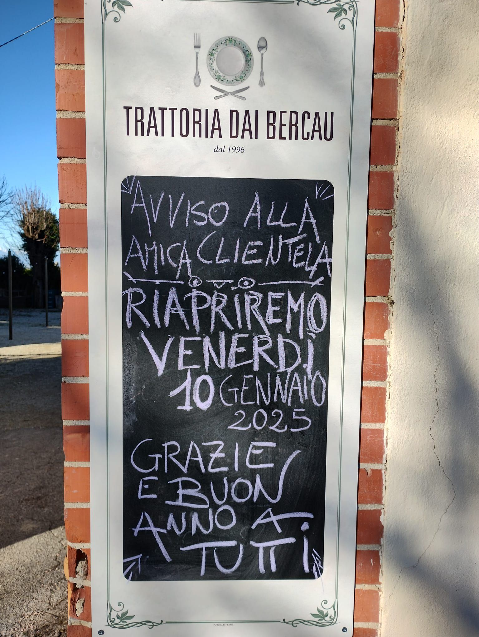 TRATTORIA DAI BERCAU | La Morra