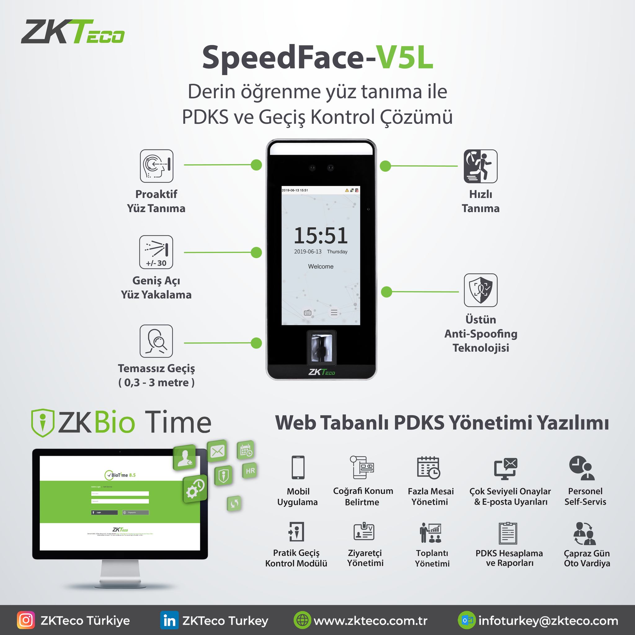 ZKTeco - Personel Devam Takip ve Geçiş Kontrolünü verimli ve hızlı bir ...
