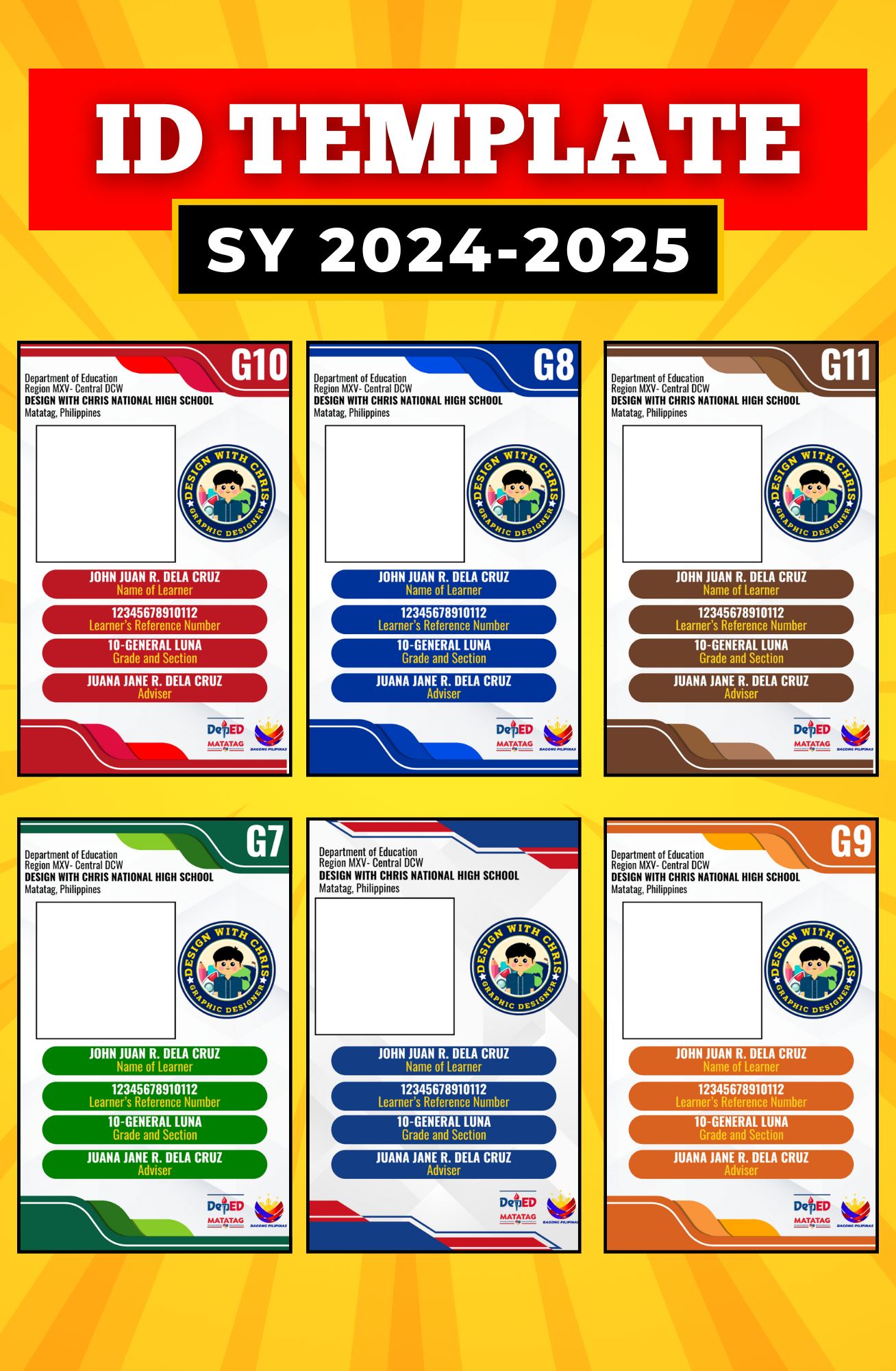 DepEd Community | Pakimessage po ako ng ID TEMPLATE sa mga gustong ...