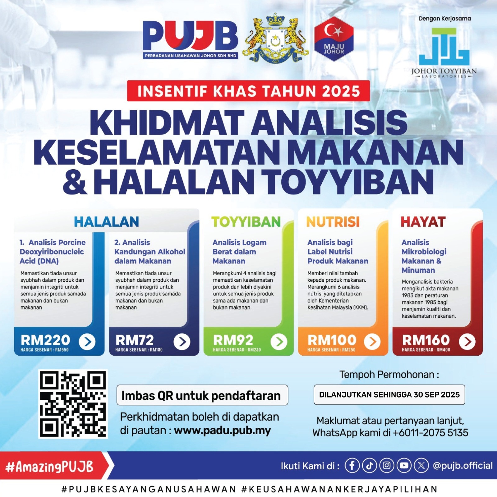 Insentif Khidmat Analisis... - Perbadanan Usahawan Johor | Facebook