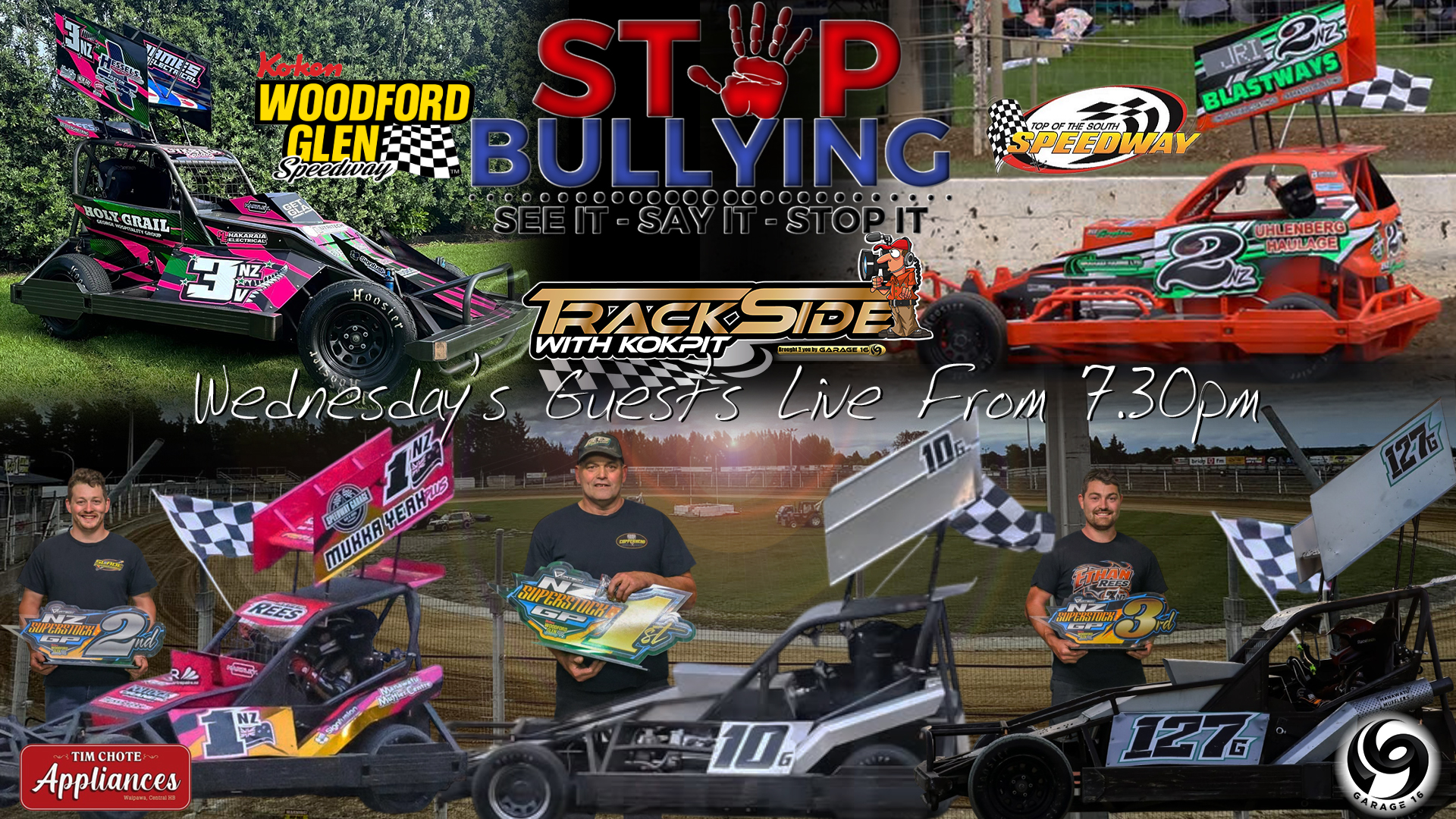 Rees Race Cars - Tune in Wednesday from 7:30