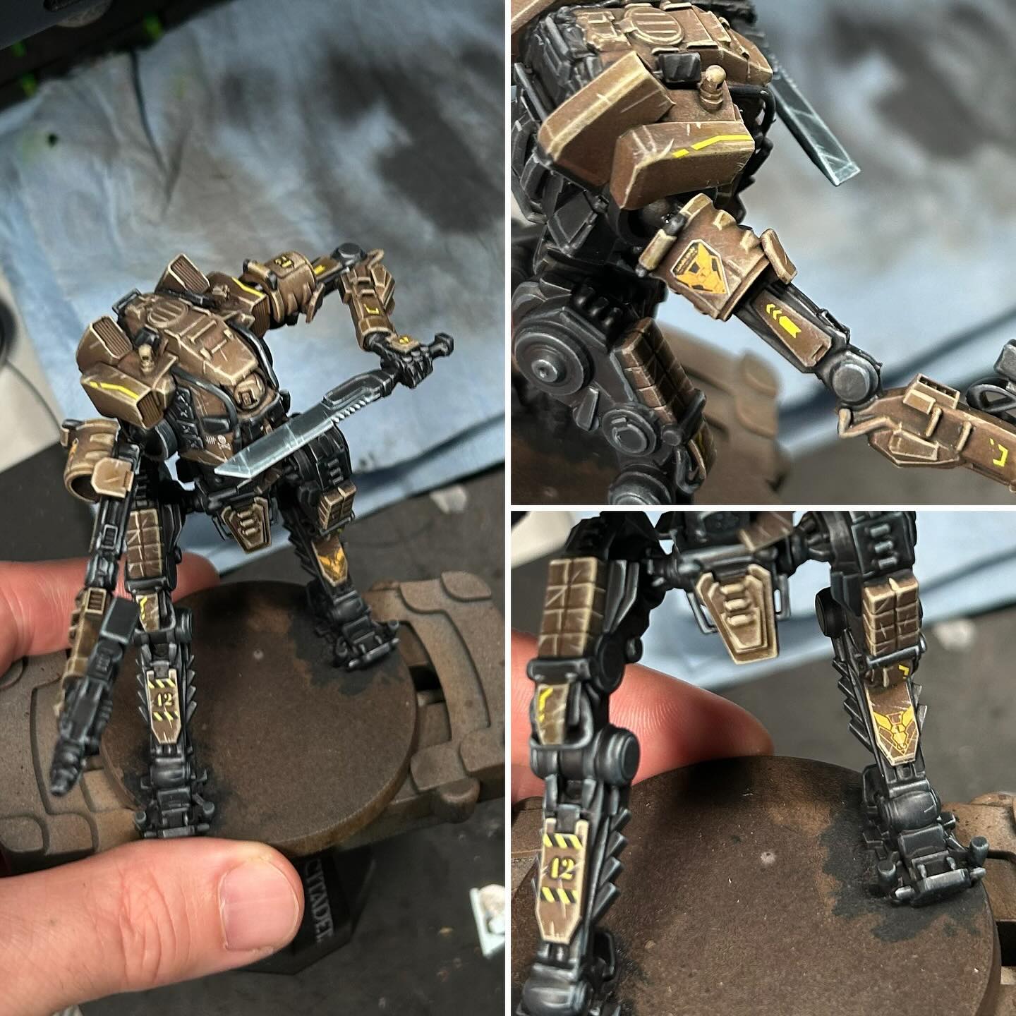101123 - Some artwork done for Killwager - BLKOUT, a 32mm military