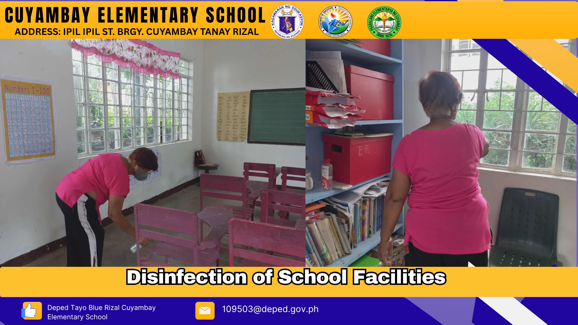 DepEd Tayo Blue Rizal-Cuyambay Elementary School
