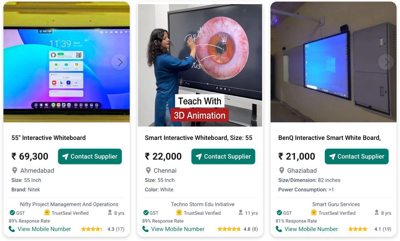 VLE - 🎊Best Deals on Digital Smart Board 🎊 🔥 Interactive Whiteboard👉 ...