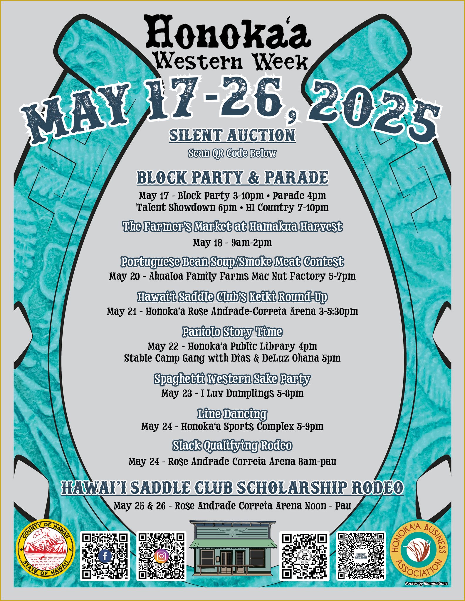 Honoka'a Western Week Block Party