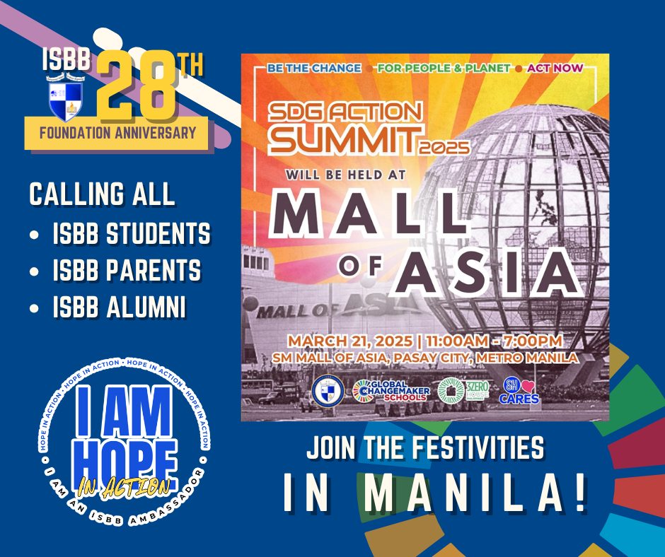 ISBB - All are welcome to join the biggest SDG event in the Philippines ...