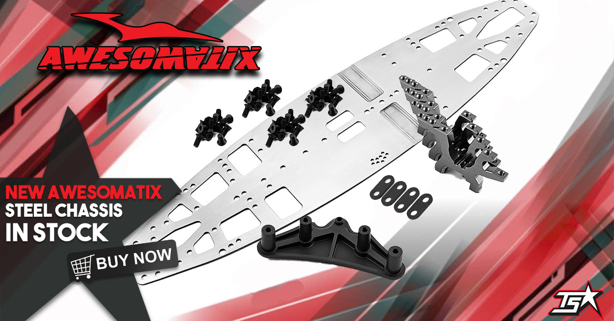 💥STOCK ALERT💥 The Awesomatix Steel Chassis for the A800R have
