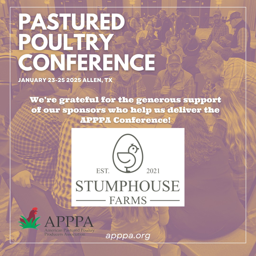 APPPA - 🚨 Sponsor Spotlight: Stumphouse Farms 🚨 The 2025...