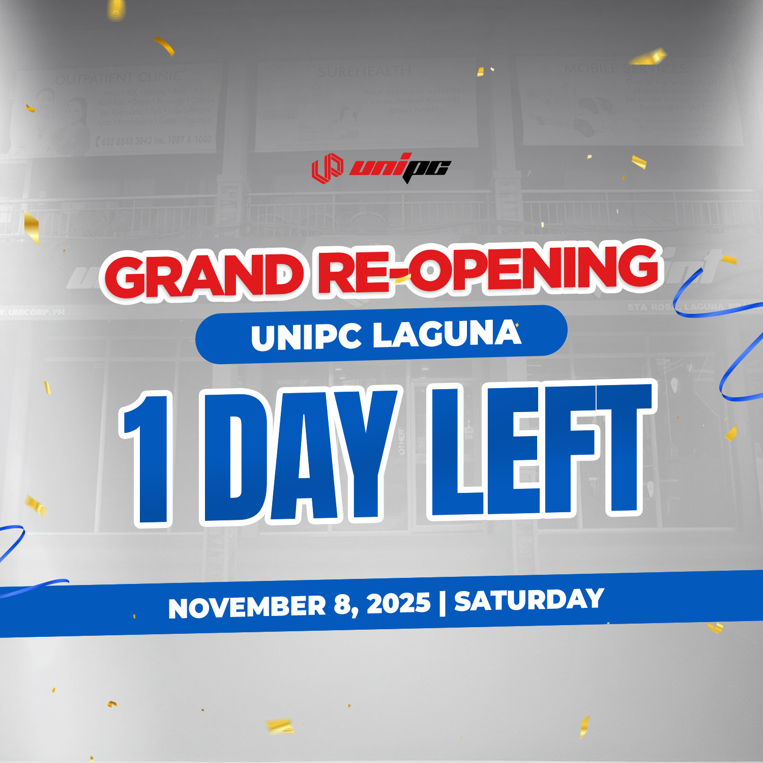 UniPC - Boss, isang tulog na lang! Ready ka na ba sa Grand Re-Opening ...