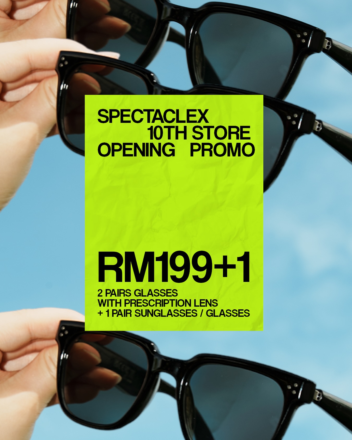 SpectacleX - Spend RM199, Add RM1, and Boom—New Specs or... | Facebook