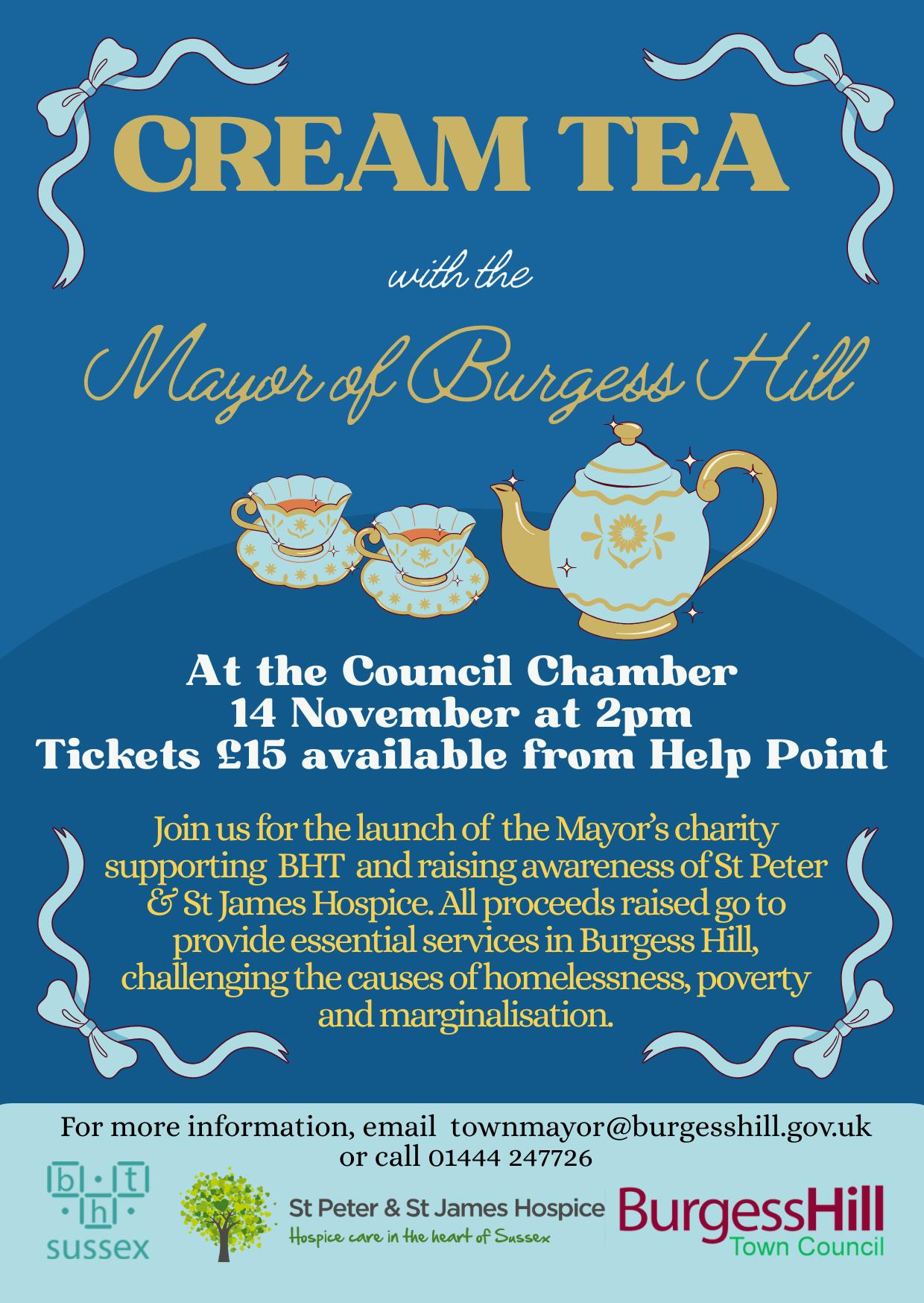 Burgess - The Burgess Hill Town Mayor, Councillor Stuart Condie will be ...