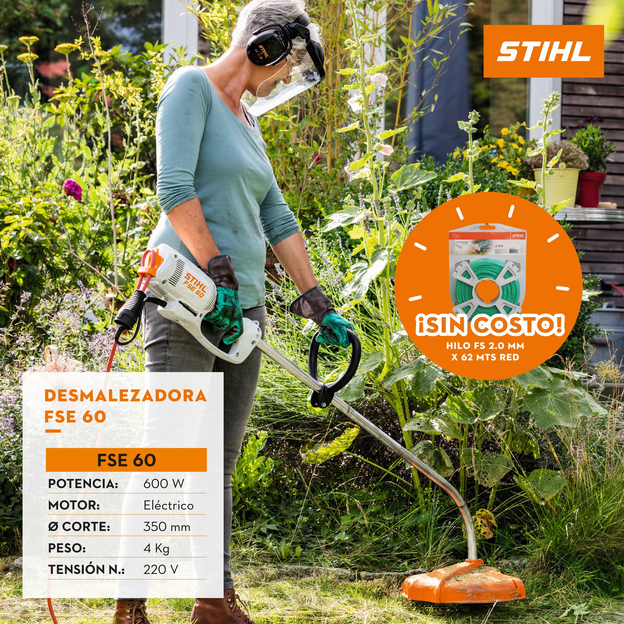 STIHL Fapasisa Paraguay - 2,2 HP de potencia, 40,2cm3 de cilindrada, ¡y ...
