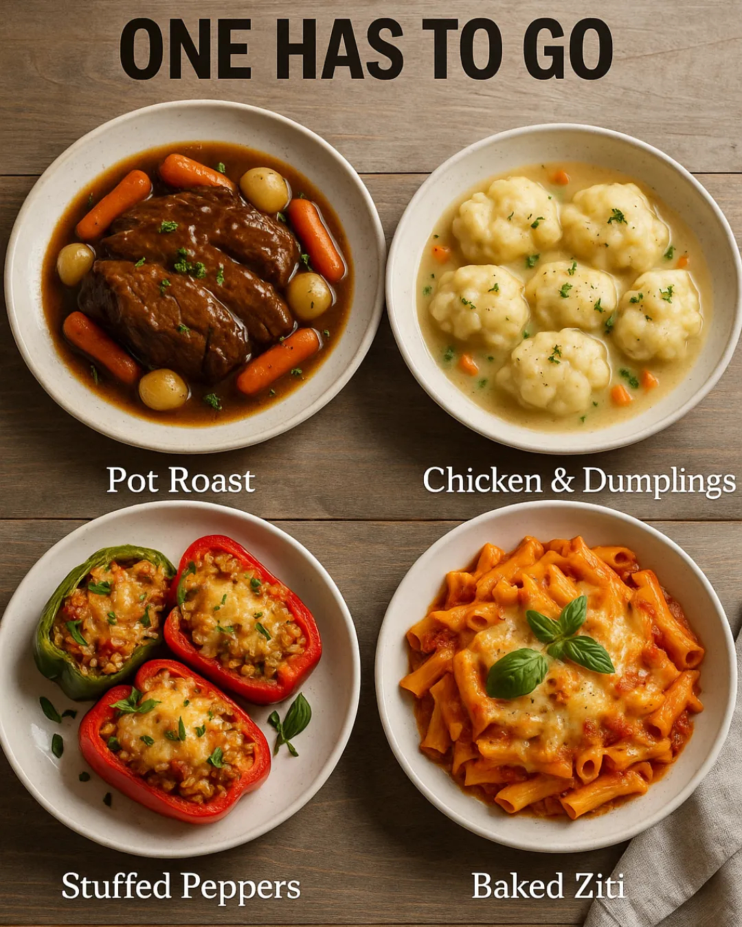 Daily - 🙃 Stuffed Peppers can go — pot roast, dumplings, and baked ziti ...
