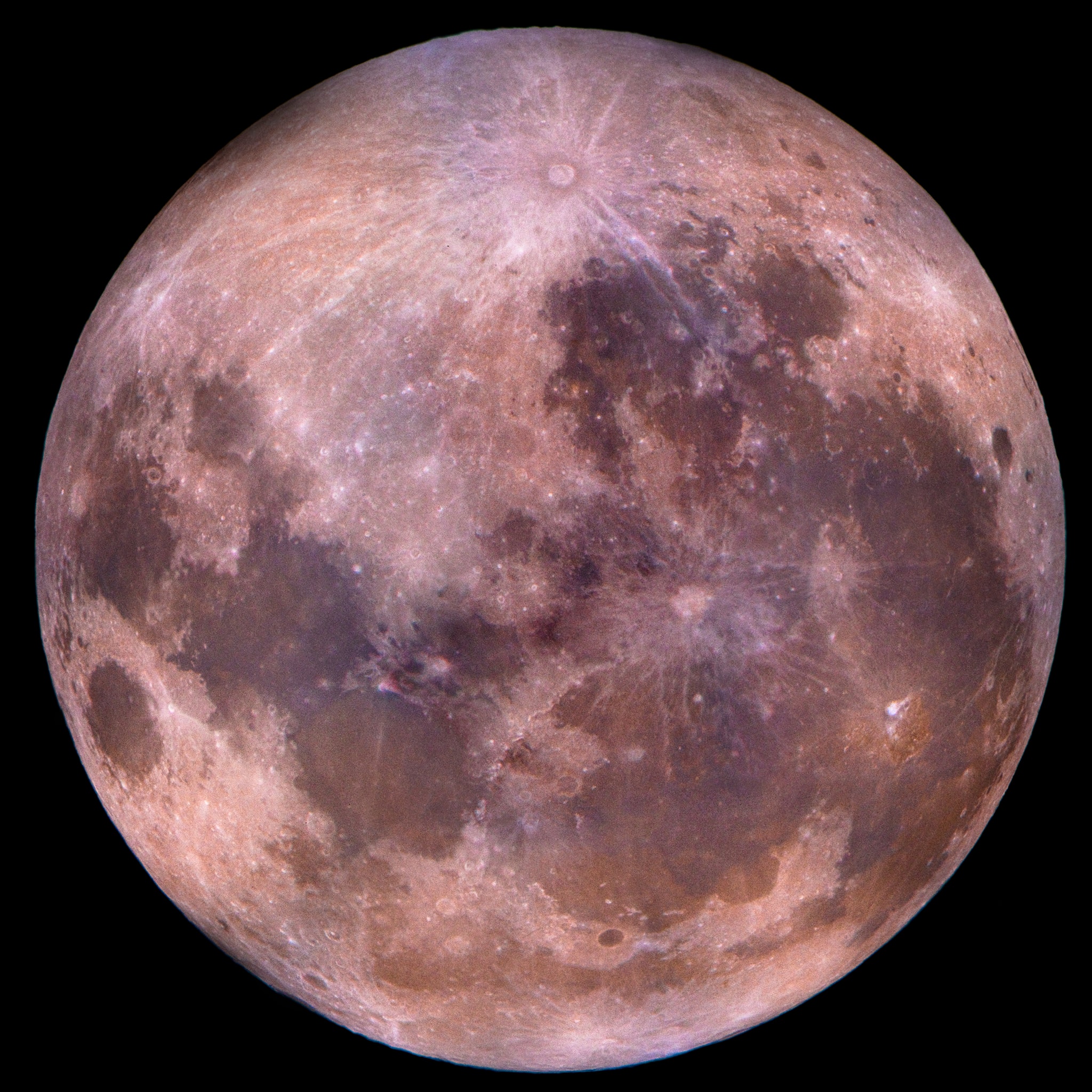 Exploormoar - The moon you see here has been colorized to... | Facebook
