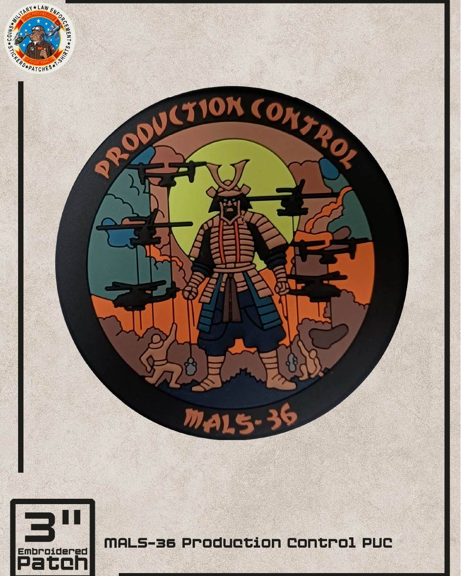 Marine - Official MALS-36 Production Control PVC Patches are now ...