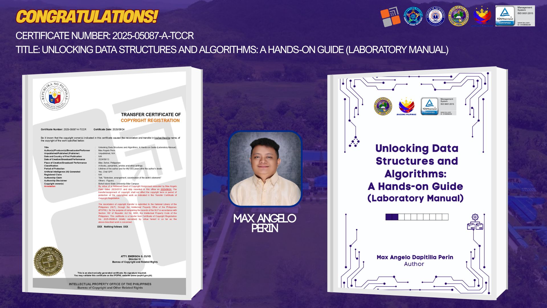Not just 1 but 2! 🎉 Congratulations to our Faculty Writer, Max Angelo ...