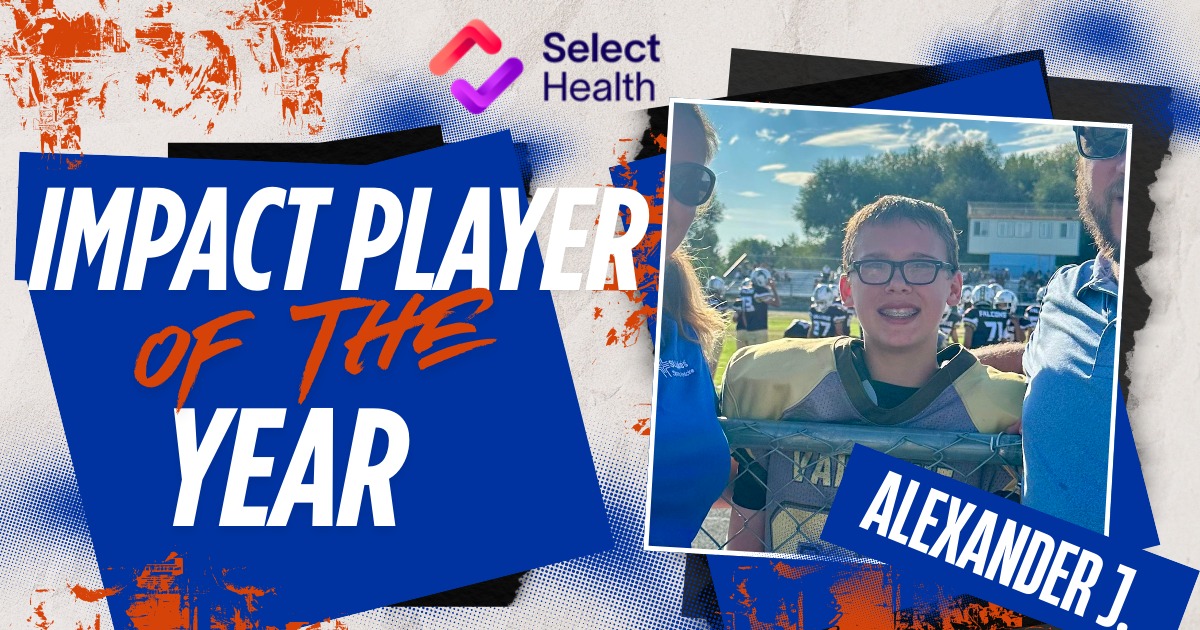 Boise - Alexander Jackson as one of the 2025 Select Health Impact ...