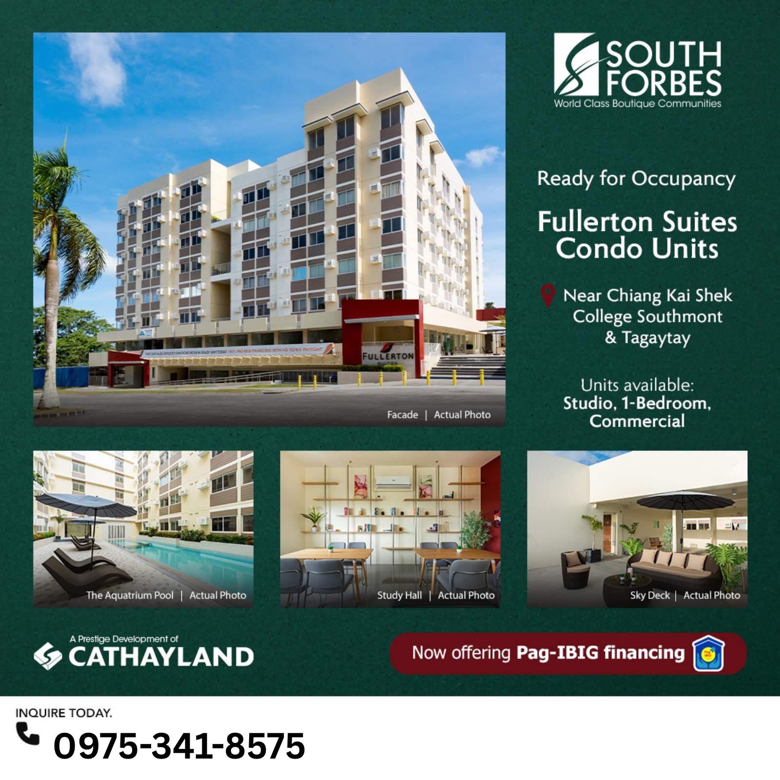 South - 𝗦𝗢𝗨𝗧𝗛 𝗙𝗢𝗥𝗕𝗘𝗦 𝗖𝗢𝗡𝗗𝗢 𝗨𝗡𝗜𝗧 𝗙𝗢𝗥 𝗦𝗔𝗟𝗘 𝗜𝗡 𝗦𝗜𝗟𝗔𝗡𝗚, 𝗖𝗔𝗩𝗜𝗧𝗘 📍Orchard ...