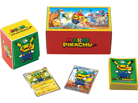 mario pikachu booster box Luigi Pokmon Centre  Card Journeys Pokmon Meets Super Mario Bros