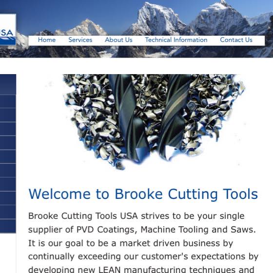 Brooke Cutting Tools USA | Greer SC