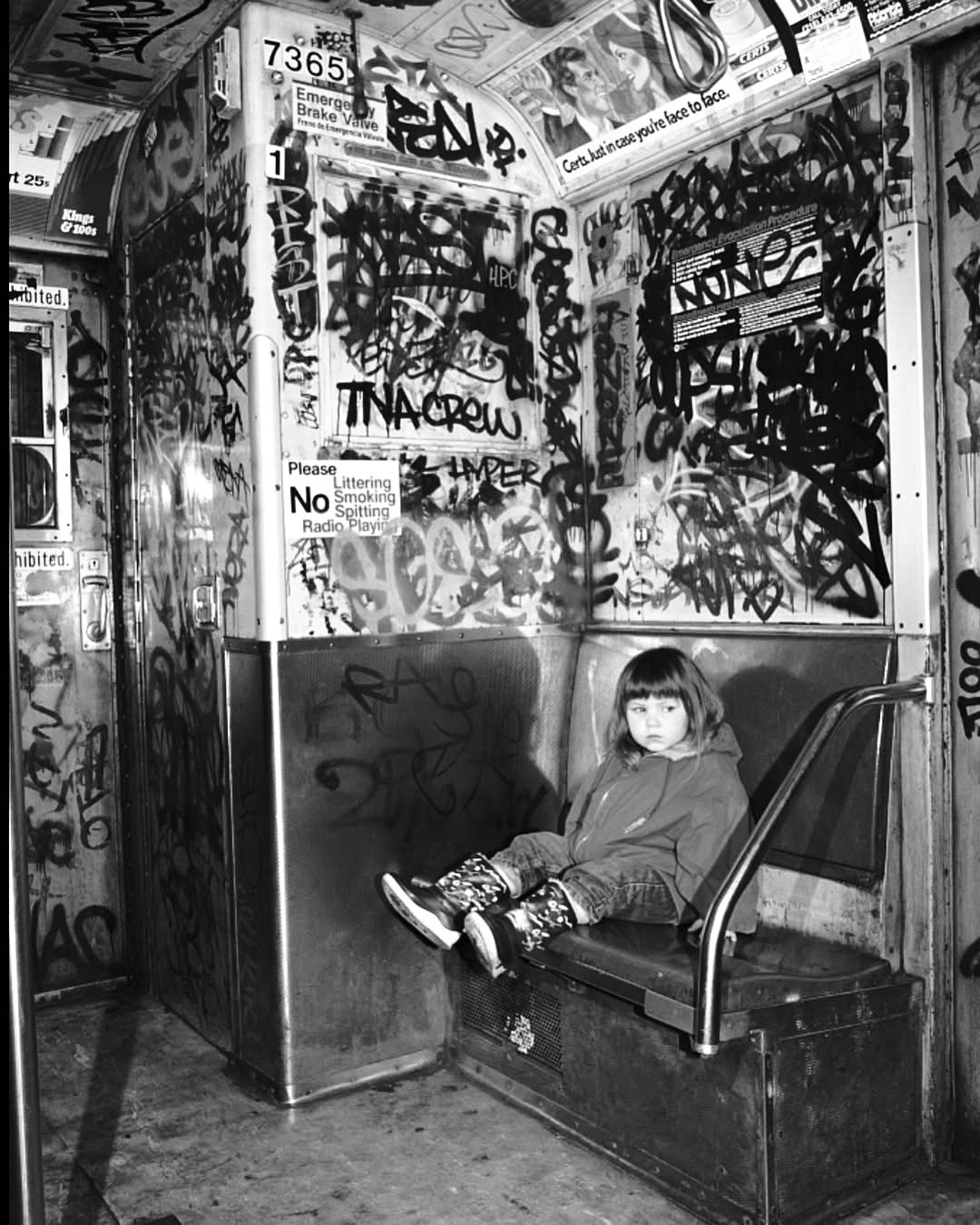 Mayor Ed Koch's Anti-Graffiti-Art Campaign (c.1982). Posted in NYC