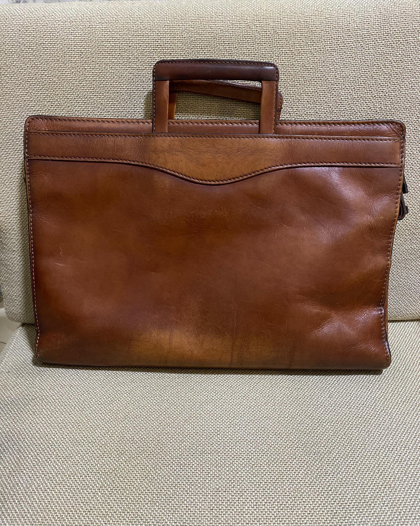 CARTELLA wild top (vintage) ??Sold out?? Briefcase (with lock 