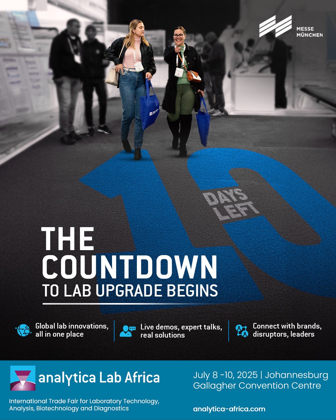 analytica - analytica Lab Africa is almost here! Just 10 days to go ...