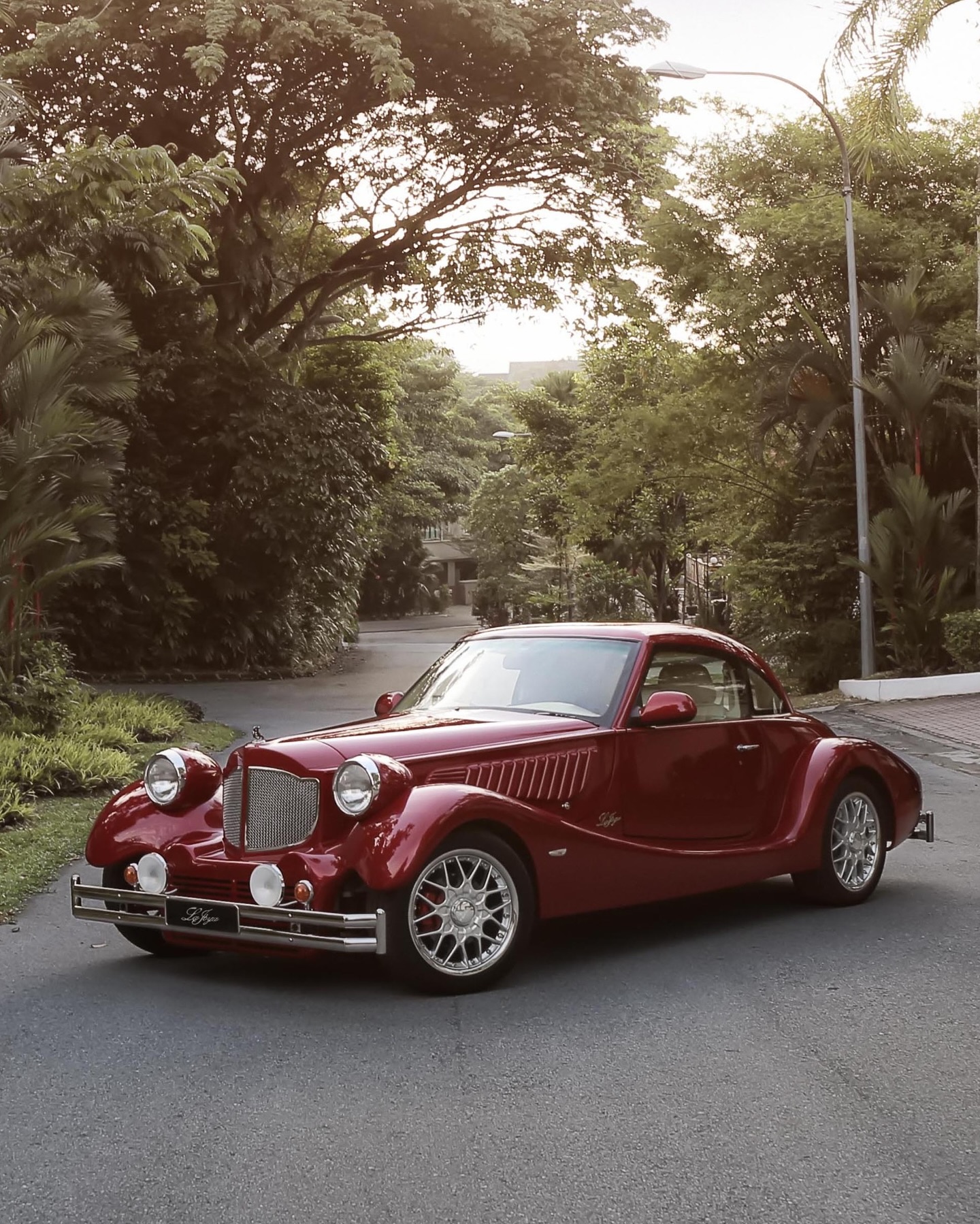 Bufori - Standing proudly on a scenic road, the Ruby Red... | Facebook