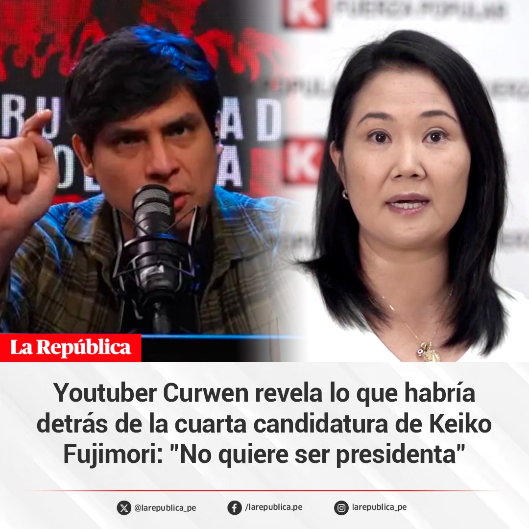 La - 🔴 🗳️ El youtuber Víctor Caballero, conocido como Curwen, reaccionó ...